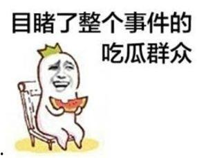吃瓜群众表情包可爱,吃瓜群众表情包的可爱瞬间